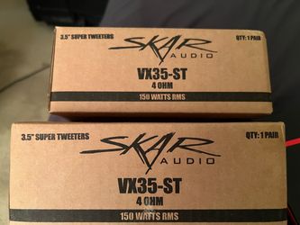 Skar Audio VX35-ST 3.5" Super Tweeters – 2 Pairs