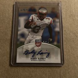 Bobby Rainey 2012 Leaf Draft BR1 AU Autographs Blue Auto