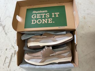 Men’s Dunham Captain Boat Shoes – Size 14 4E Wide