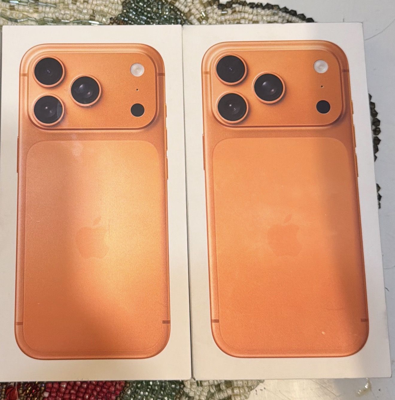  2 Iphone 17 Pro Max Orange 256GB