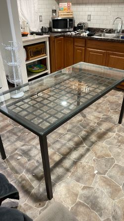 Glass Dining Table
