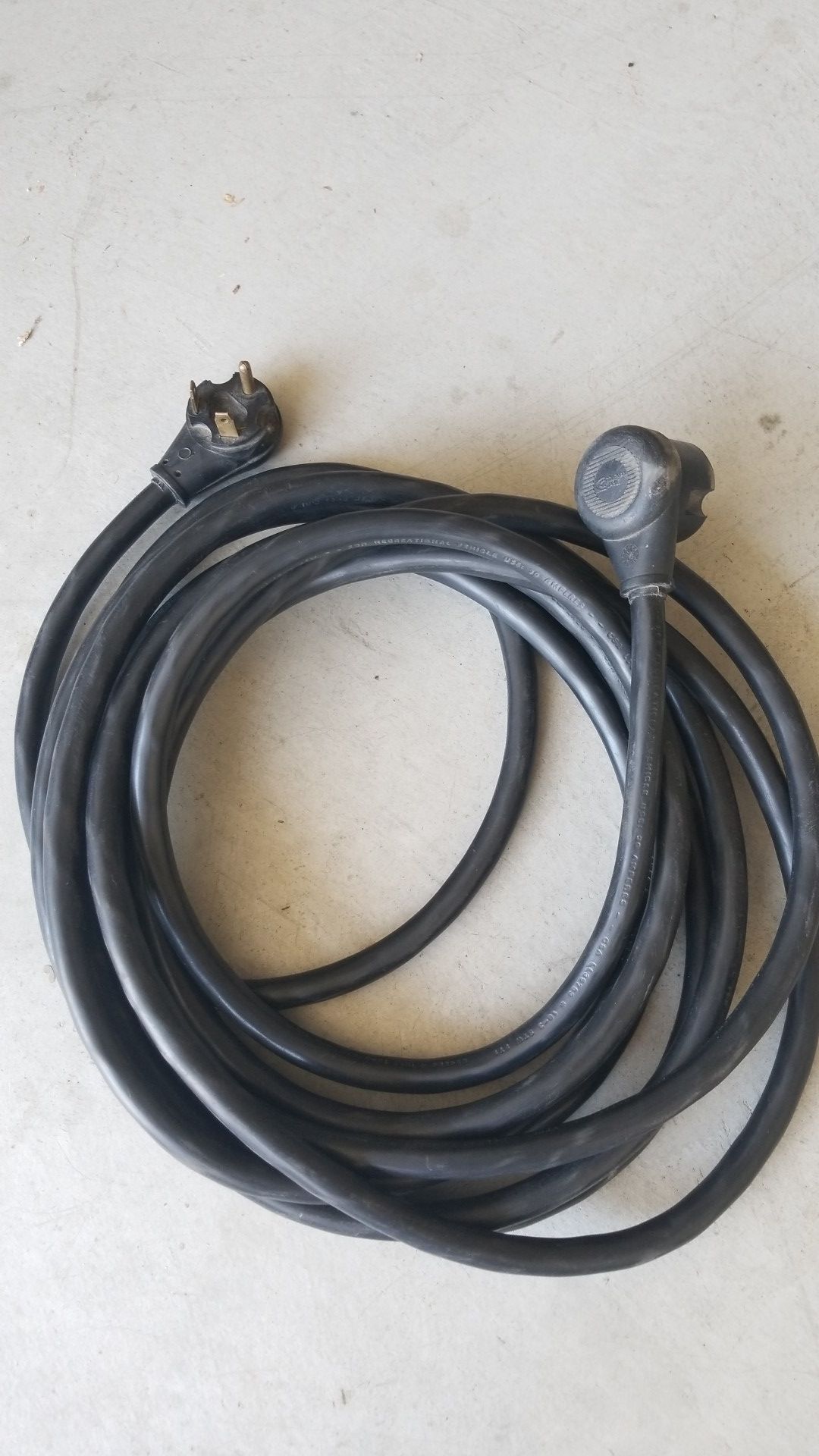 30' 30 amp RV cable