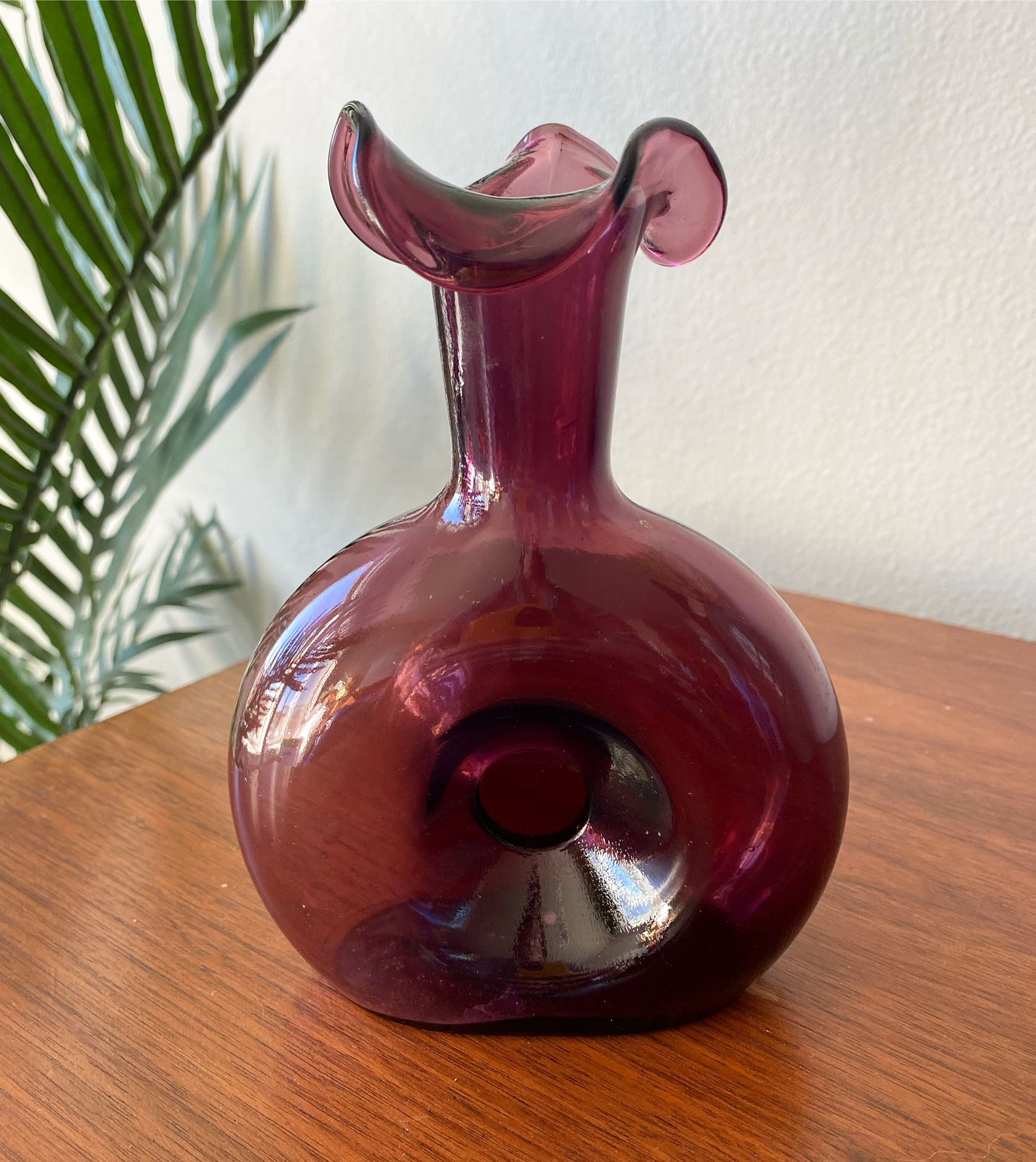 Vintage Blenko? Amethyst Vase 