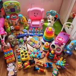 Large Gently Used Toy Bundle