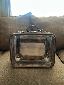 Large Calpak Cosmetic Toiletry Bag Mocha