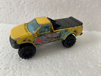 Hot Wheels 1997 Ford f-150 Yellow