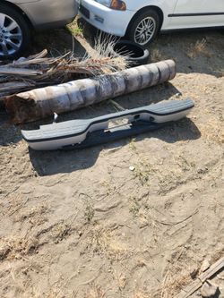 Rear chevy gmc bumper