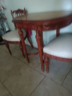 Mesa de TE de madera de pino