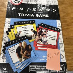 Friends The Television Series Trivia Game