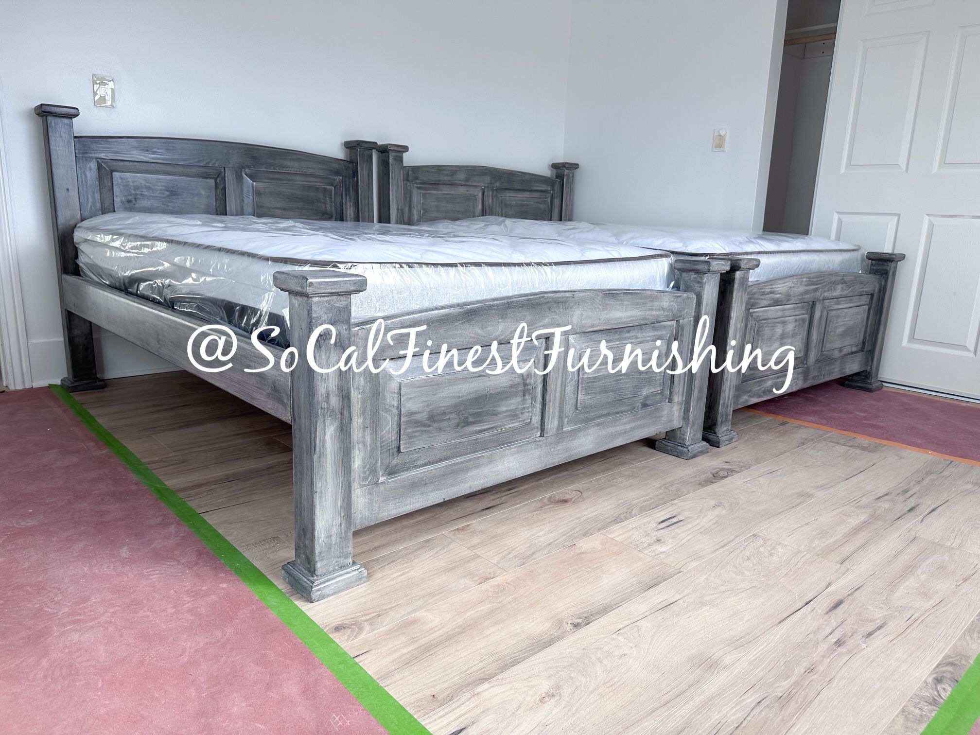 New Full Bed With Mattresses 2