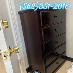 Cherry Five Drawer Dresser Cajonera Comoda Nueva 