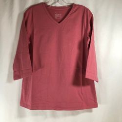 Denim & Co. Essentials Perfect Jersey 3/4 Sleeve Top