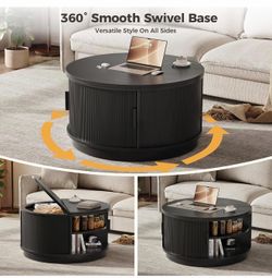 Beautiful New Black Coffee Table