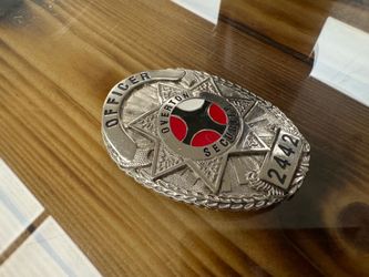 Private Officer Security Badge