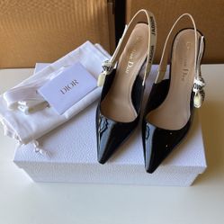 Christian Dior J’Dior Sling Back Heels