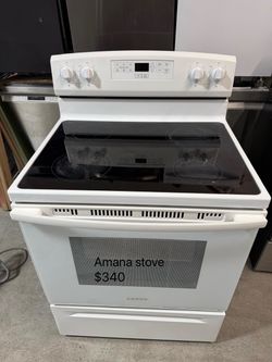 Amana Electric Range Stove White