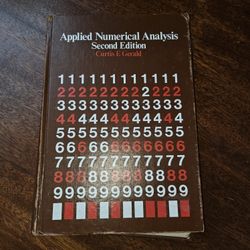 Applied Numerical Analysis, Gerald.