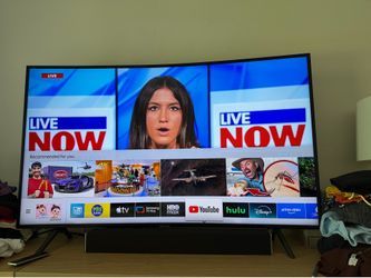 55” Samsung curve Smart TV