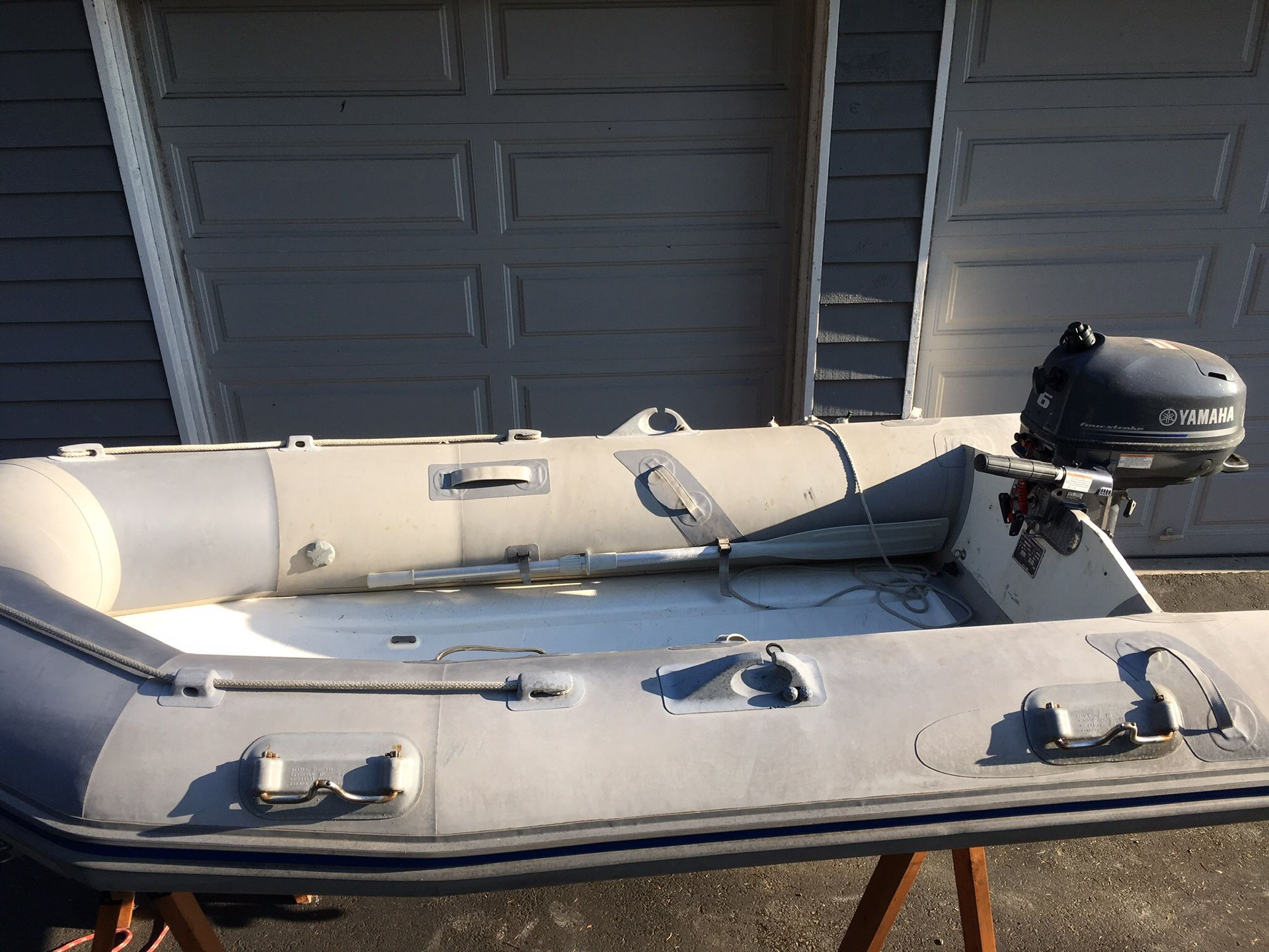 West marine 340 RIB and 6hp Yamaha Four Stroke