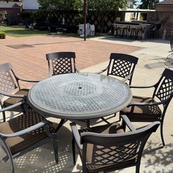 Outdoor Dining Set 6 chairs
