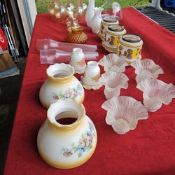 Vintage Lamp Globes