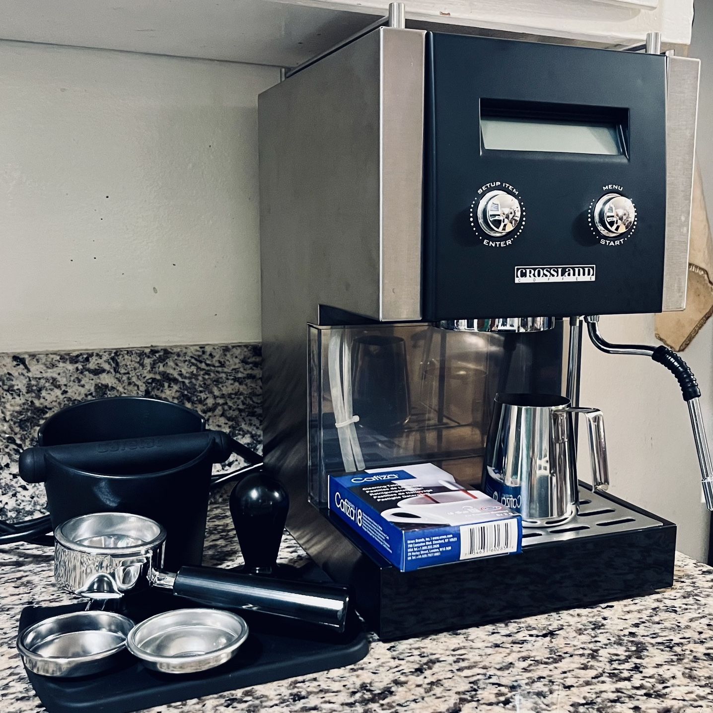 Crossland CC1 Espresso Machine w/ 58mm Portafilter and PID for