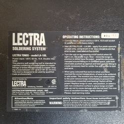 $550.00Lectra Flameless soldering tongs