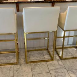 Set of 4 Modern Bar Stools