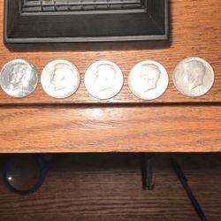 1964 Kennedy Silver 1/2 Dollars
