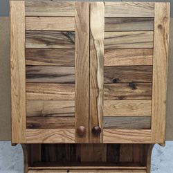 Handmade rustic cabinet