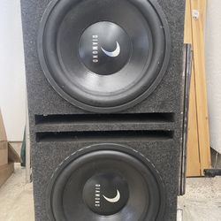 15in Diamond D9 Competition Subwoofers X2 With Custom Box