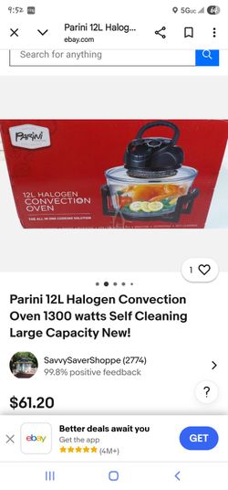 Parini 12L Convection Oven.