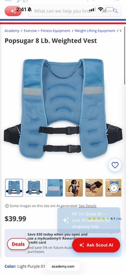 Weighted vest