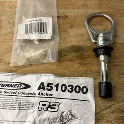 WERNER R3 Swivel Concrete Anchor A510300