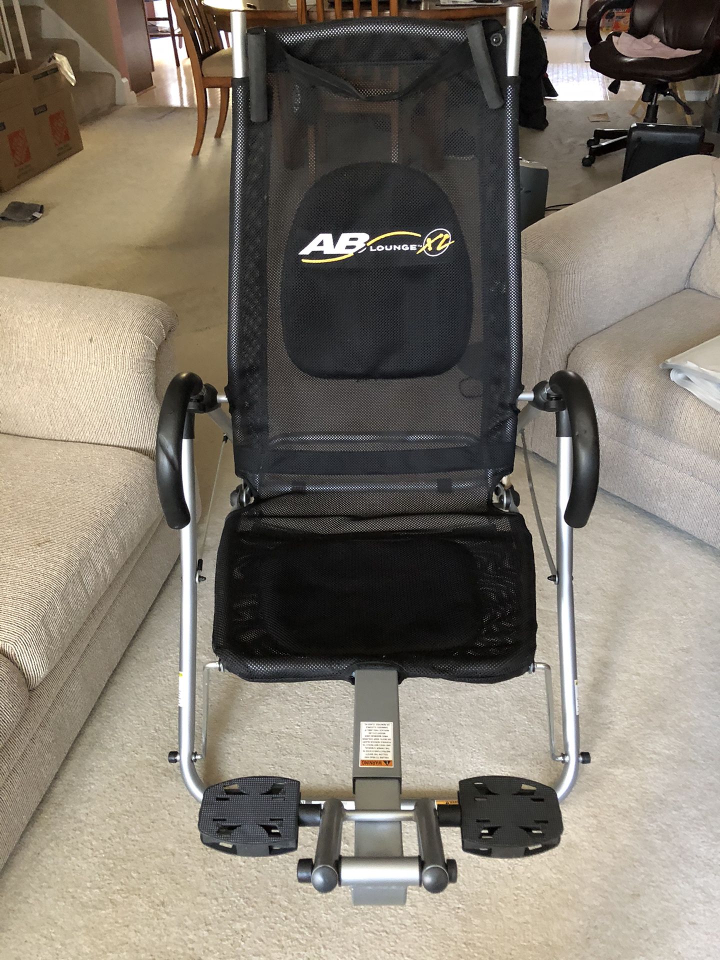AB Lounge XL Abdominal Exercise Chair
