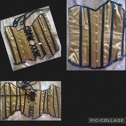 Corset With Stainless Steel Bones 