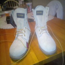Wolverine Steel Toe Boots Size 10