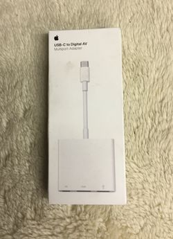Apple USB-C to Digital AV multiport Adapter