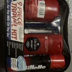 9 Piece Men’s Travel Kit $7 