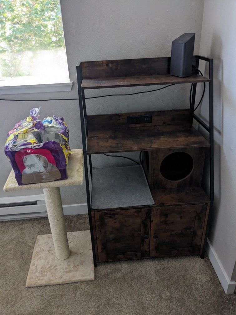 Selling Cat Stuff, Very Lightly Used