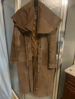 Leather Coat Like New