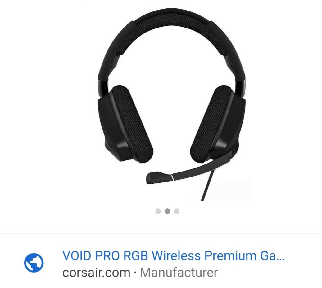 VOID PRO PREMIUM GAMING HEADSET --- USB --- NOT WIRELESS