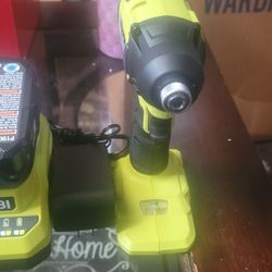 Cordless Ryobi One + HP Drill