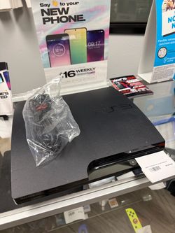 PlayStation 3 Slim Console (Cords w/o controller)