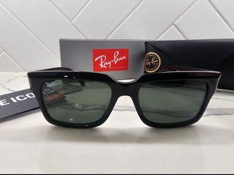 NEW Ray-Ban Inverness Sunglasses RB2191 – Black Frame with Green Lens