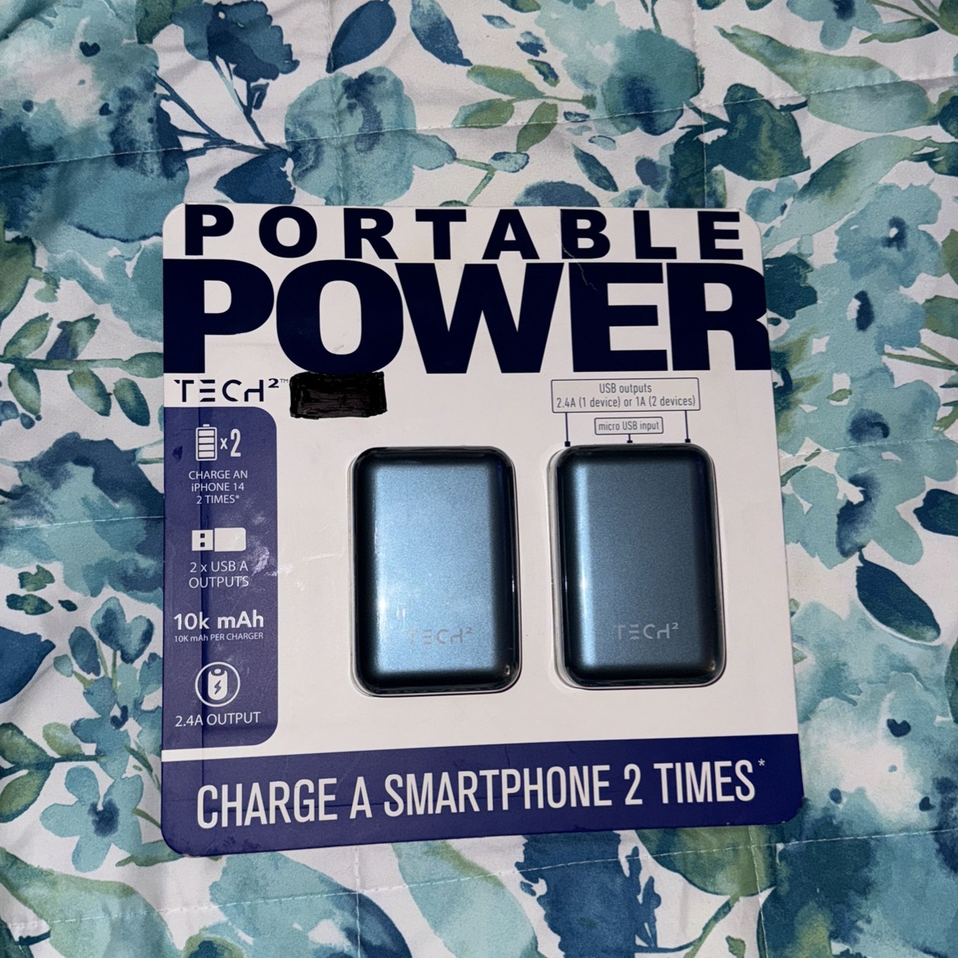 Portable Powers Bank Charger Tech2