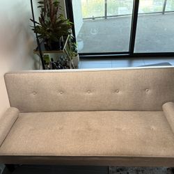 Daybed, Couch, Gray, 64.5” x 37”