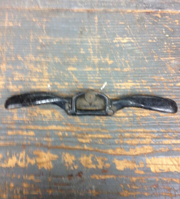 Vintage spoke shave draw knife plane