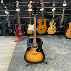 Epiphone DR-100 Dreadnought Acoustic Guitar - Vintage Sunburst