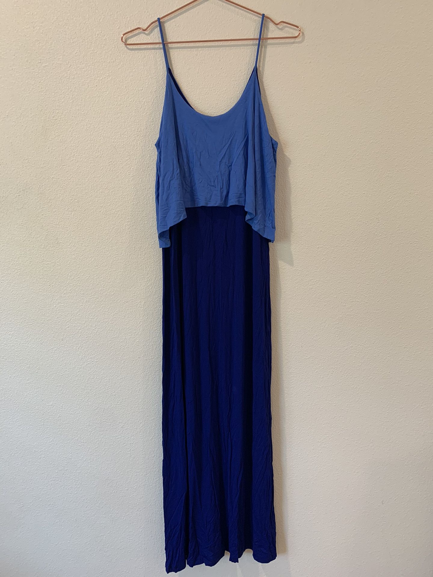 Royal Blue Maxi Dress | Size M